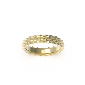 insieme hiems yellow gold wedding ring