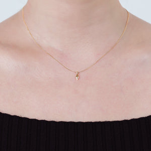 insieme hiems yellow gold necklace