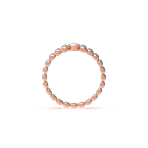 Leccornie Rose Gold Engagement Ring
