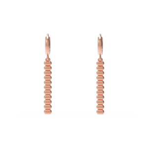 Leccornie Rose Gold Earrings