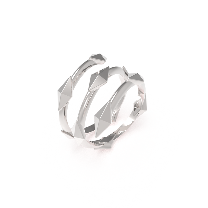 insieme hiems white gold ring