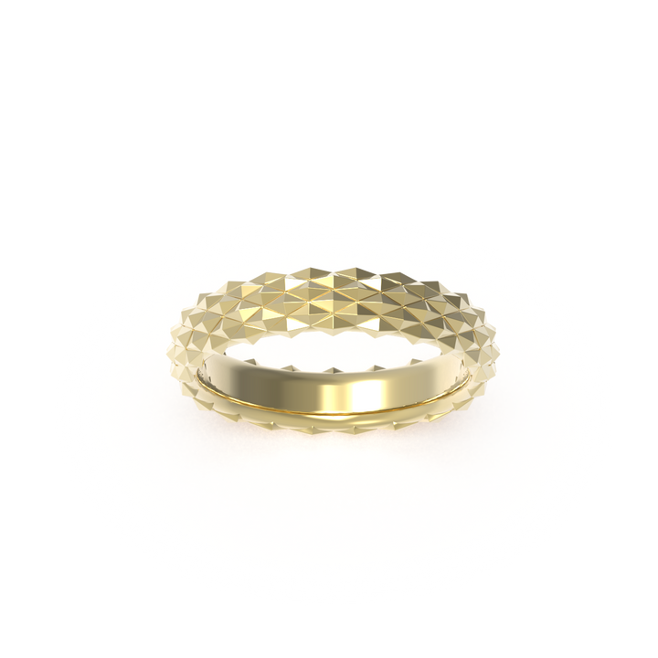 insieme hiems yellow gold wedding ring