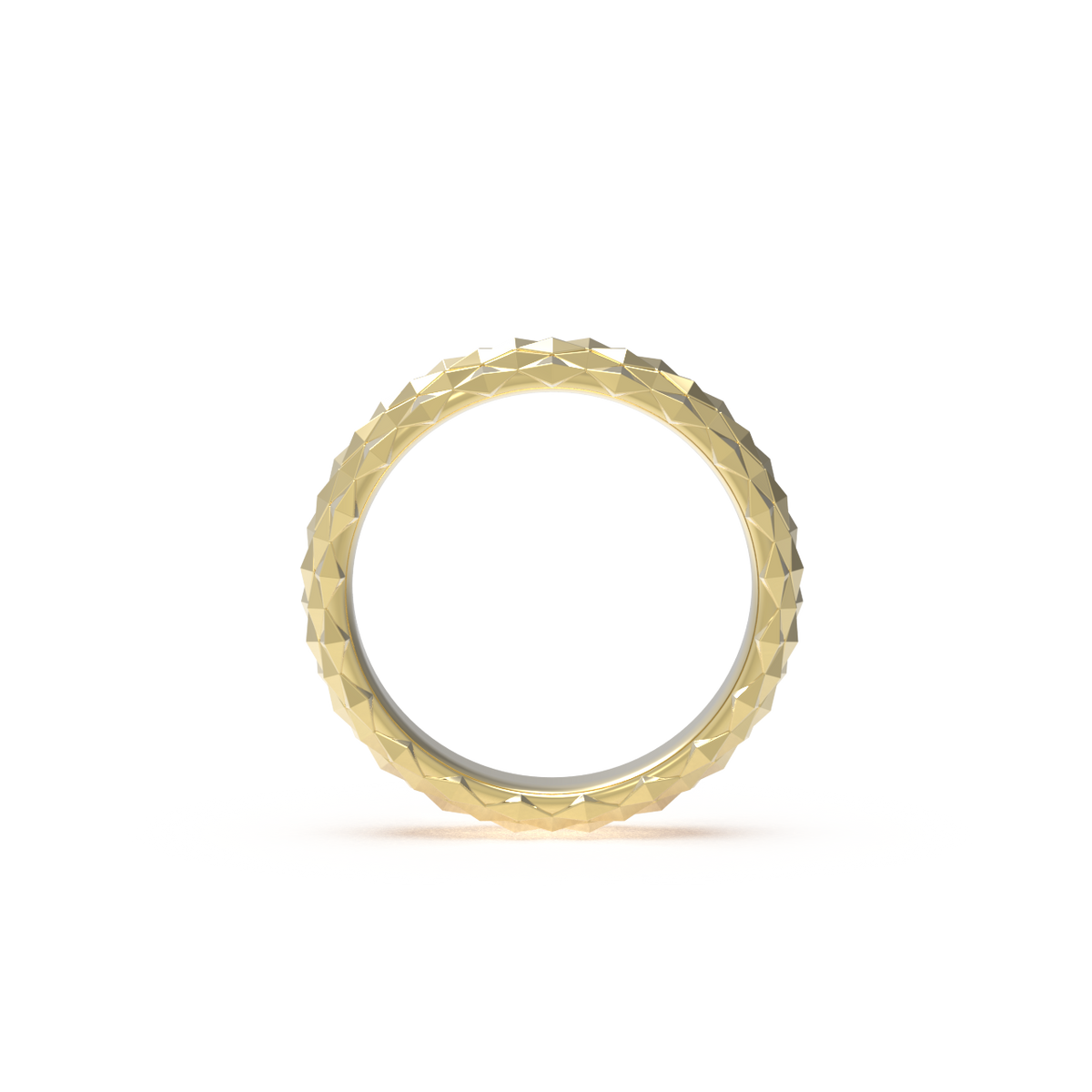 insieme hiems yellow gold wedding ring