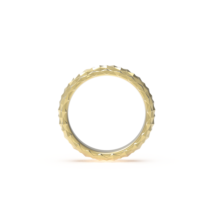 insieme hiems yellow gold wedding ring