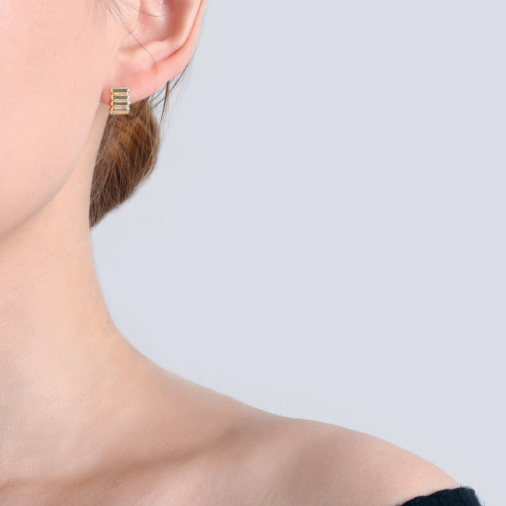 Leccornie Yellow Gold Earrings