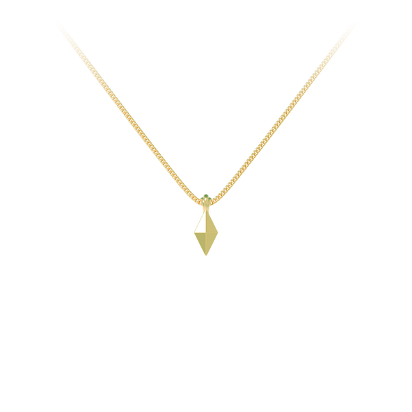 insieme hiems yellow gold necklace