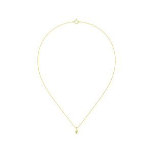 insieme hiems yellow gold necklace