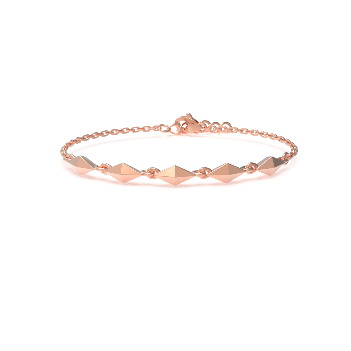 insieme hiems rose gold bracelet