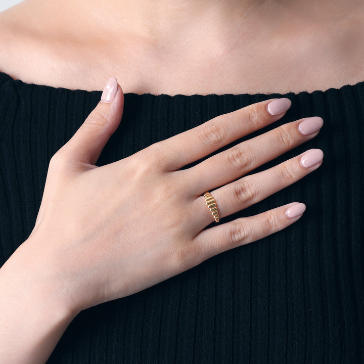 Leccornie Yellow Gold Ring