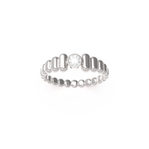 Leccornie White Gold Engagement Ring