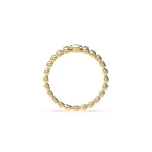 Leccornie Yellow Gold Engagement Ring