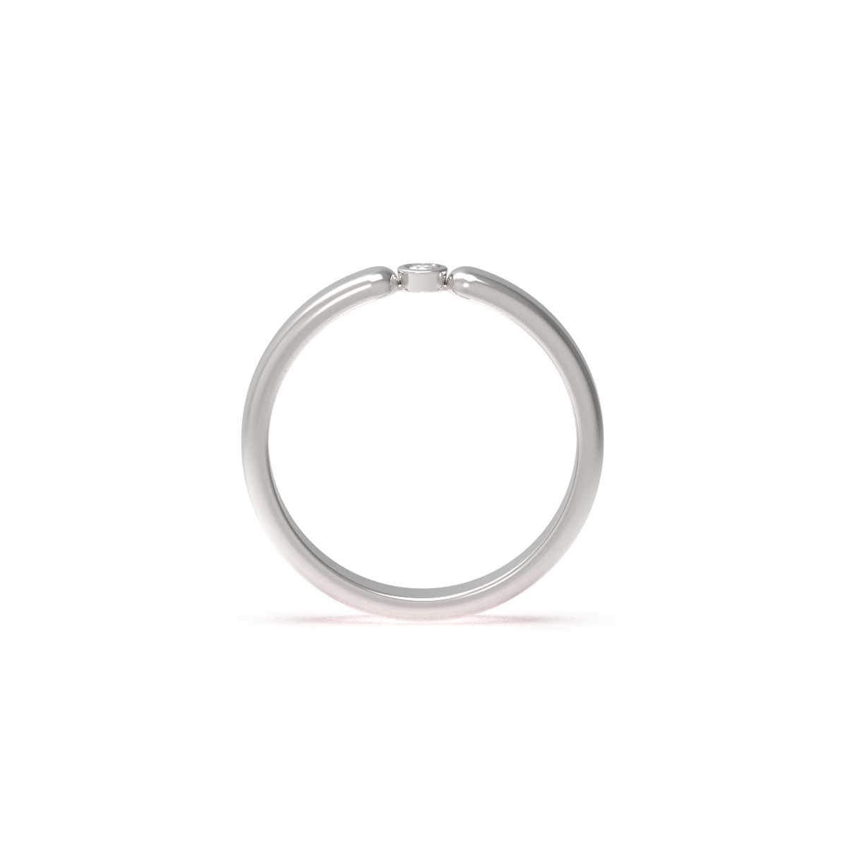 Leccornie White Gold Diamond Wedding Ring