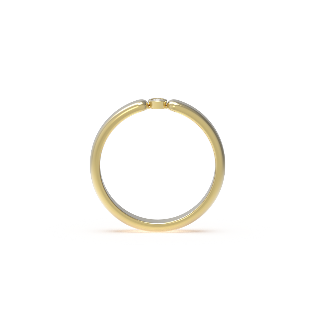 Leccornie Yellow Gold Diamond Wedding Ring