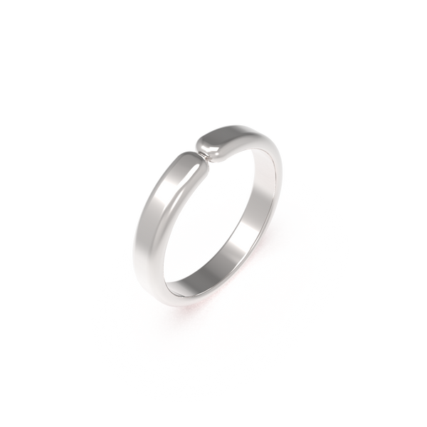 Leccornie White Gold Wedding Ring