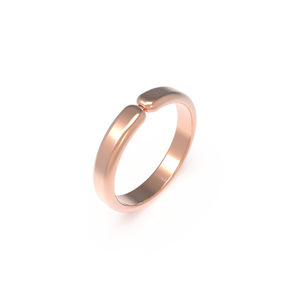 Leccornie Rose Gold Wedding Ring