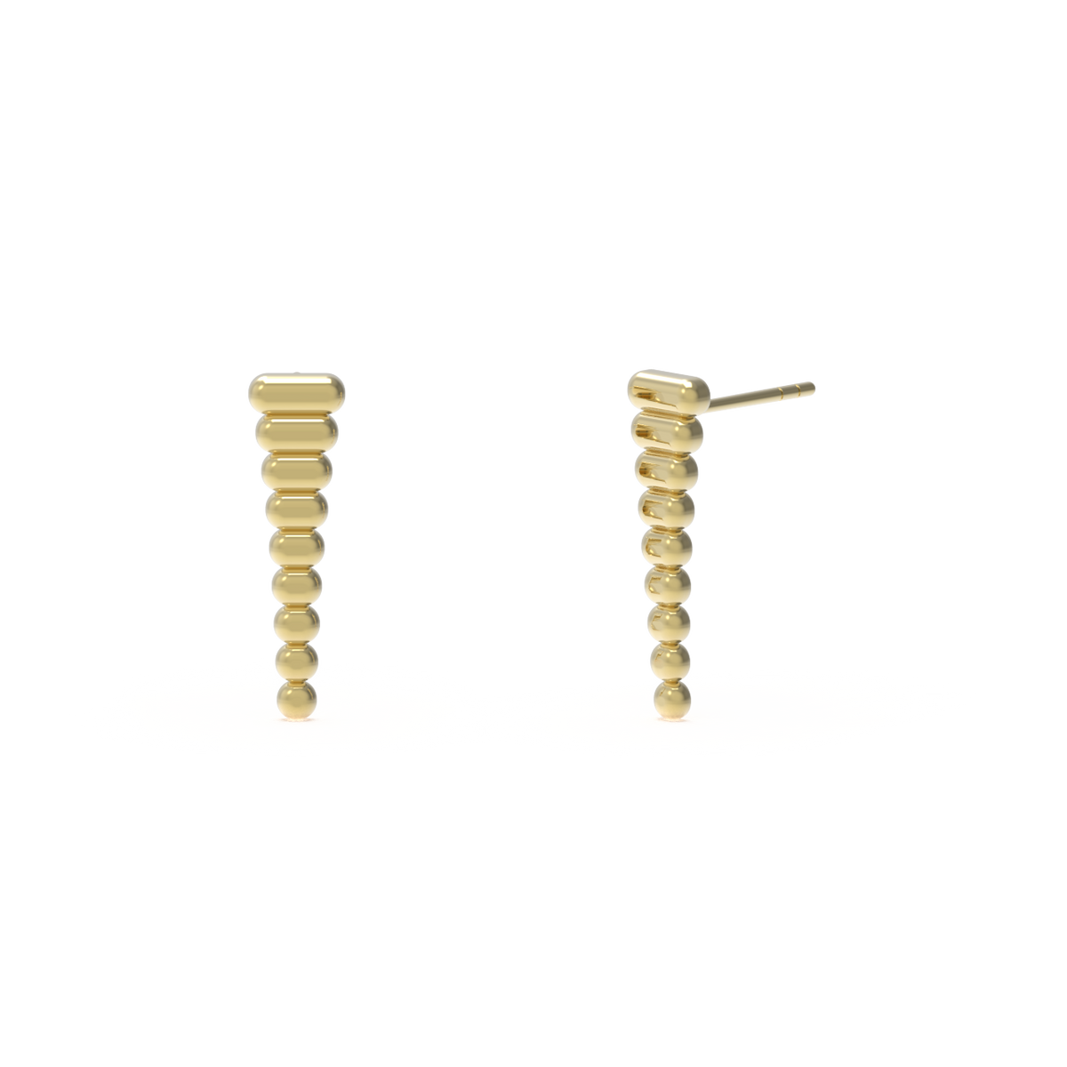 Leccornie Yellow Gold Earrings
