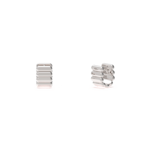 Leccornie White Gold Earrings