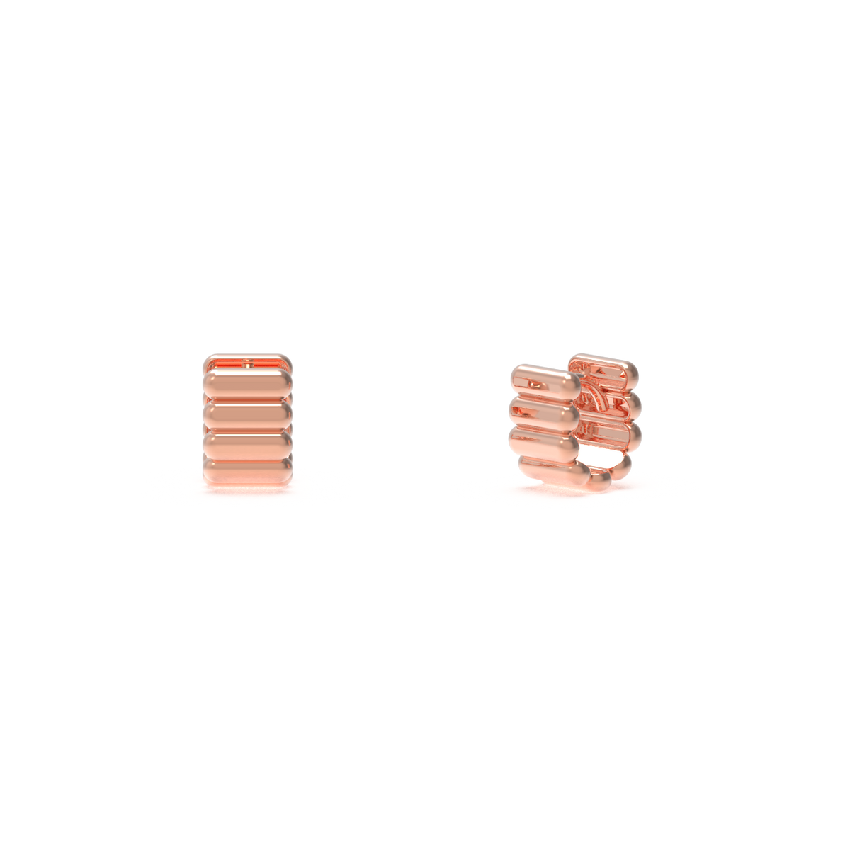 Leccornie Earrings Rose Gold