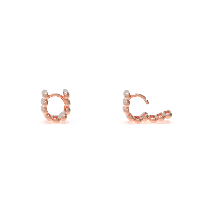 Leccornie Earrings Rose Gold