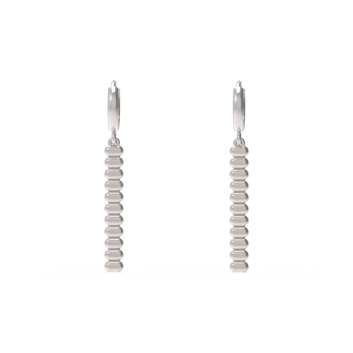 Leccornie White Gold Earrings
