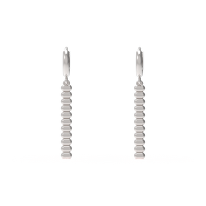 Leccornie White Gold Earrings