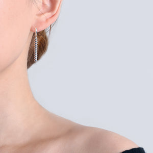Leccornie White Gold Earrings