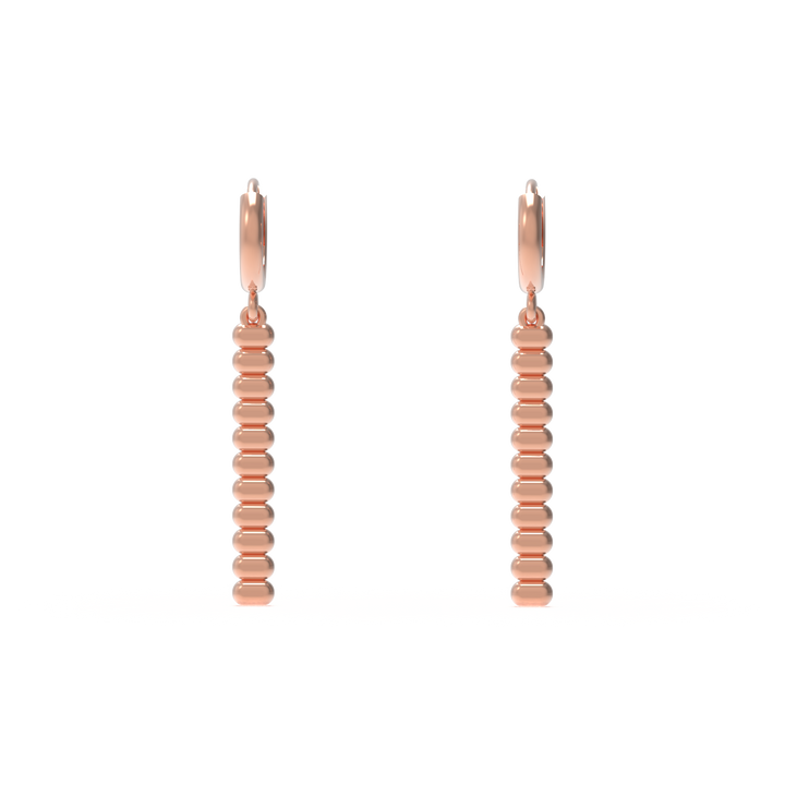 Leccornie Rose Gold Earrings