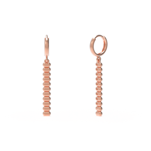 Leccornie Rose Gold Earrings