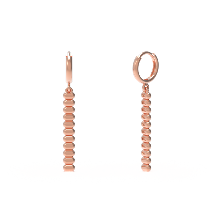 Leccornie Rose Gold Earrings