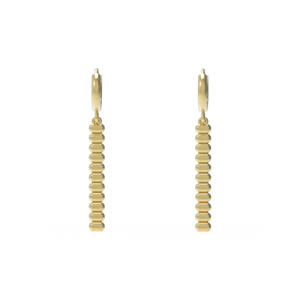 Leccornie Yellow Gold Earrings