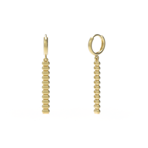 Leccornie Yellow Gold Earrings
