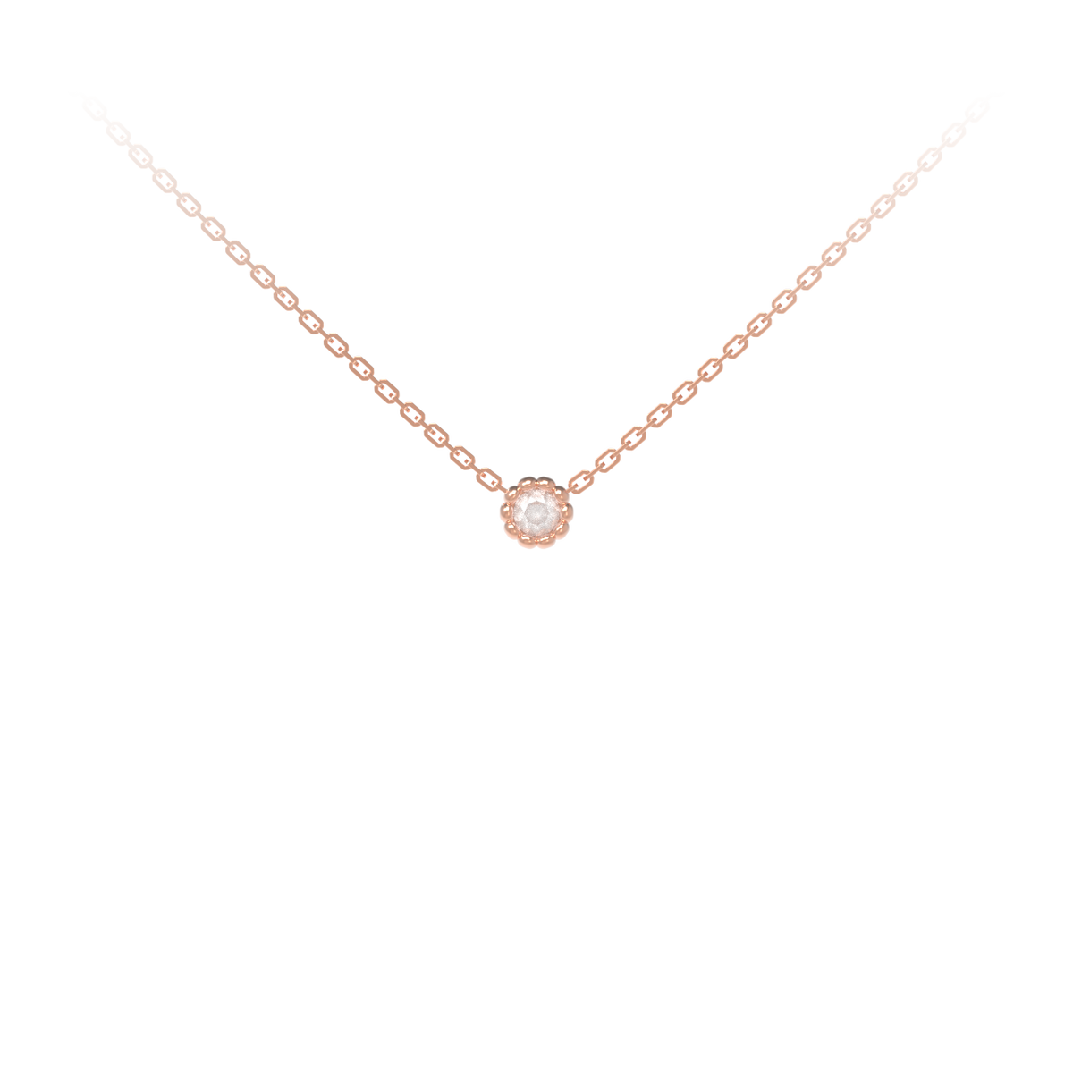 Leccornie Rose Gold Necklace