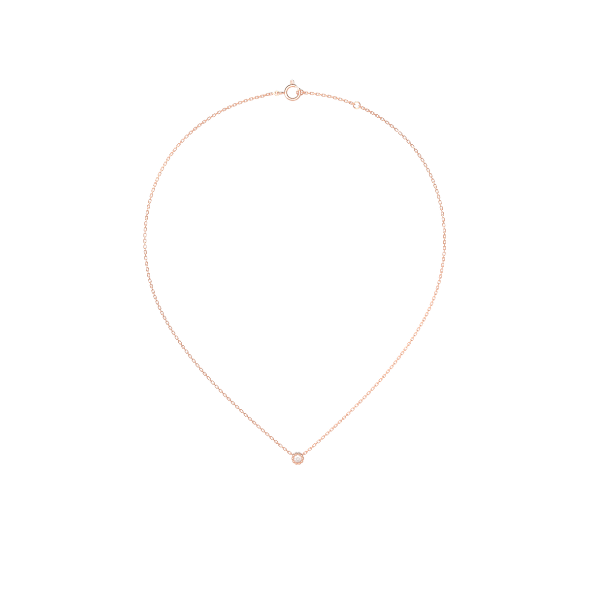 Leccornie Rose Gold Necklace