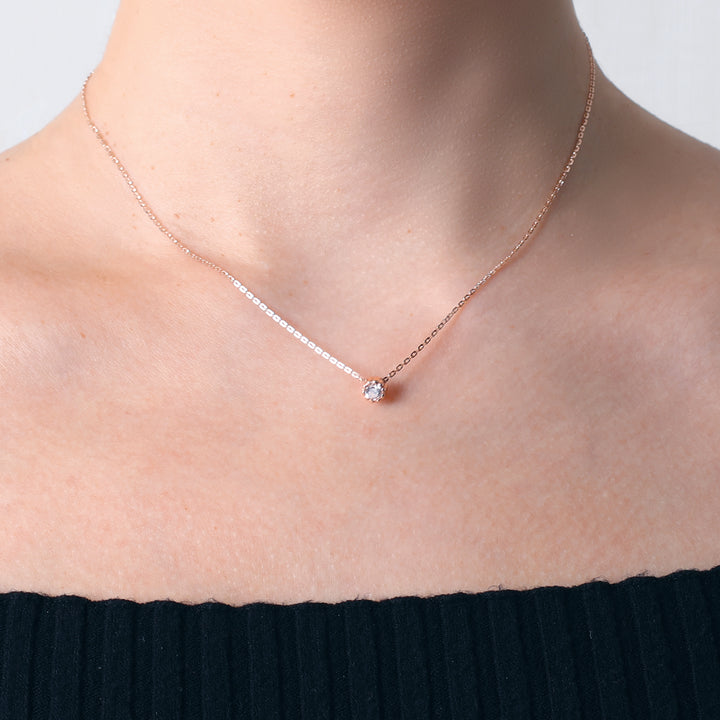 Leccornie Rose Gold Necklace