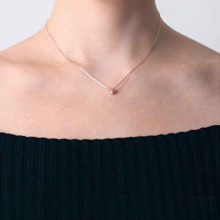 Leccornie Rose Gold Necklace