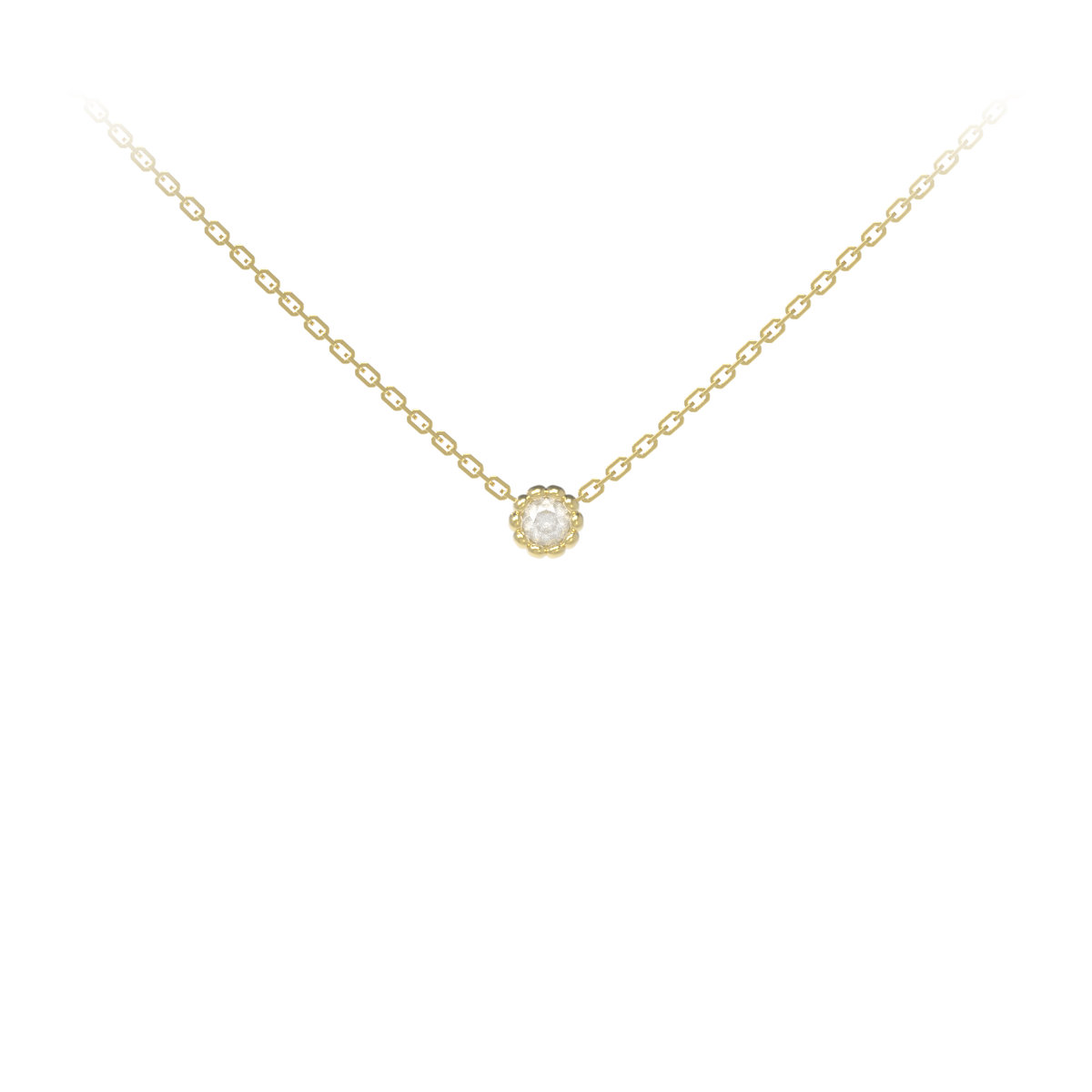 Leccornie Yellow Gold Necklace