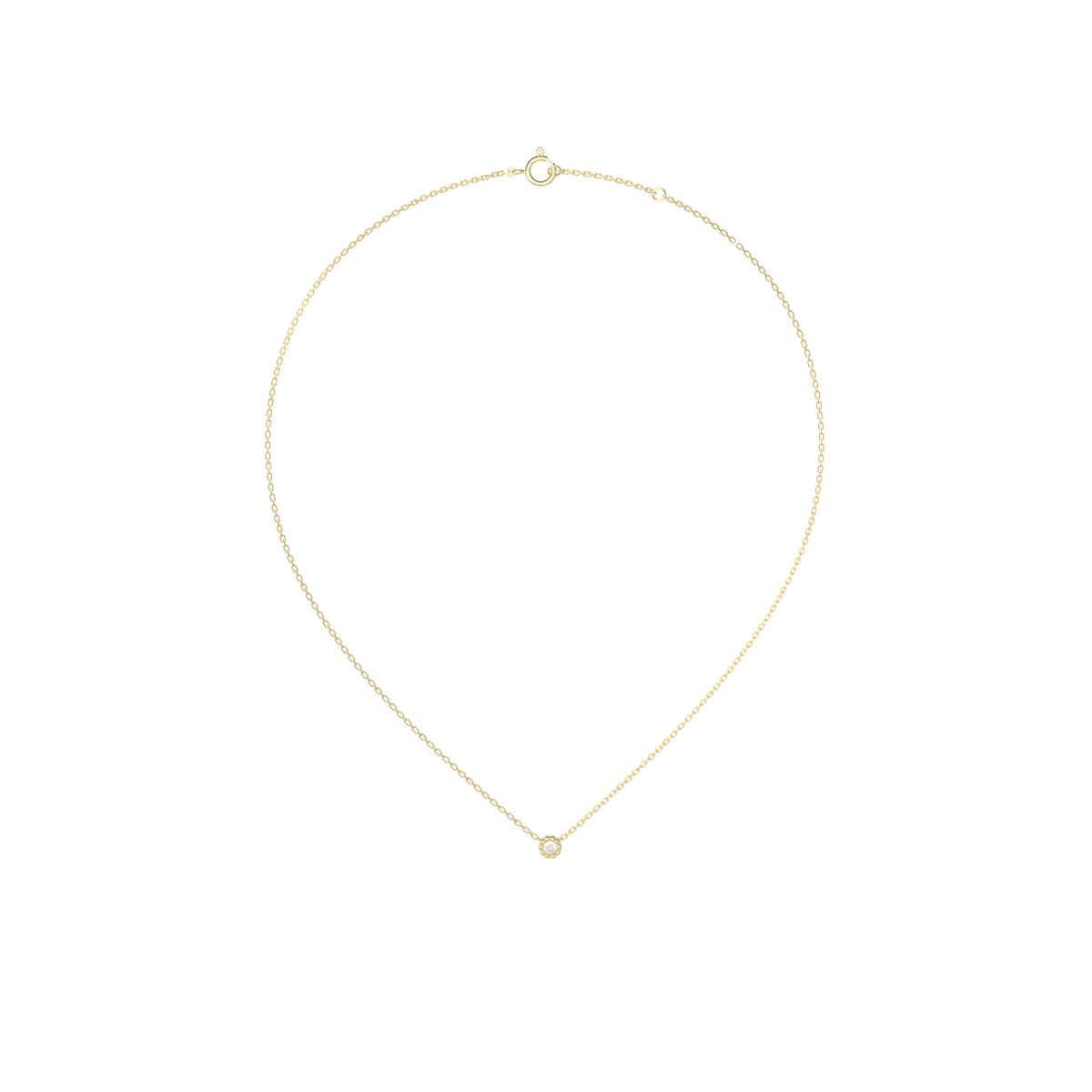 Leccornie Yellow Gold Necklace