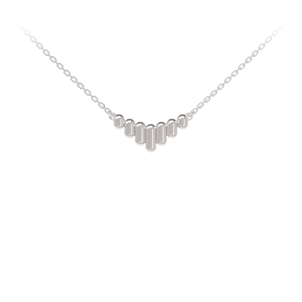 Leccornie White Gold Necklace