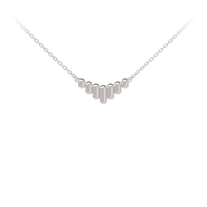 Leccornie White Gold Necklace