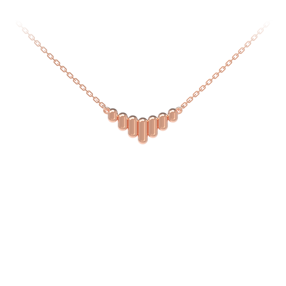 Leccornie Rose Gold Necklace