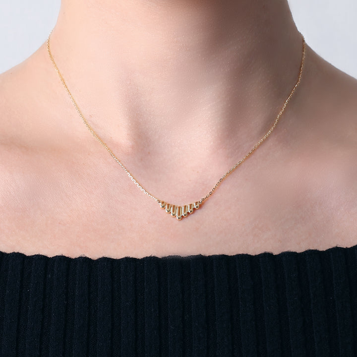 Leccornie Necklace Yellow Gold