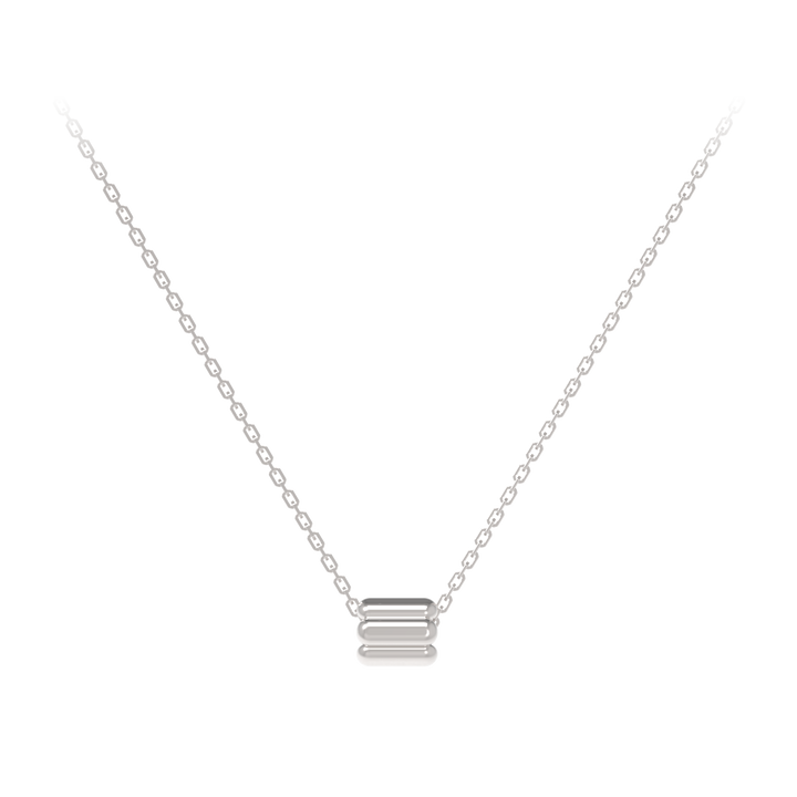 Leccornie Necklace White Gold