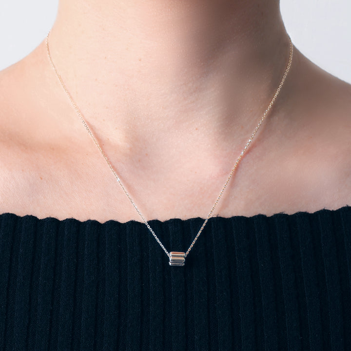 Leccornie Necklace White Gold