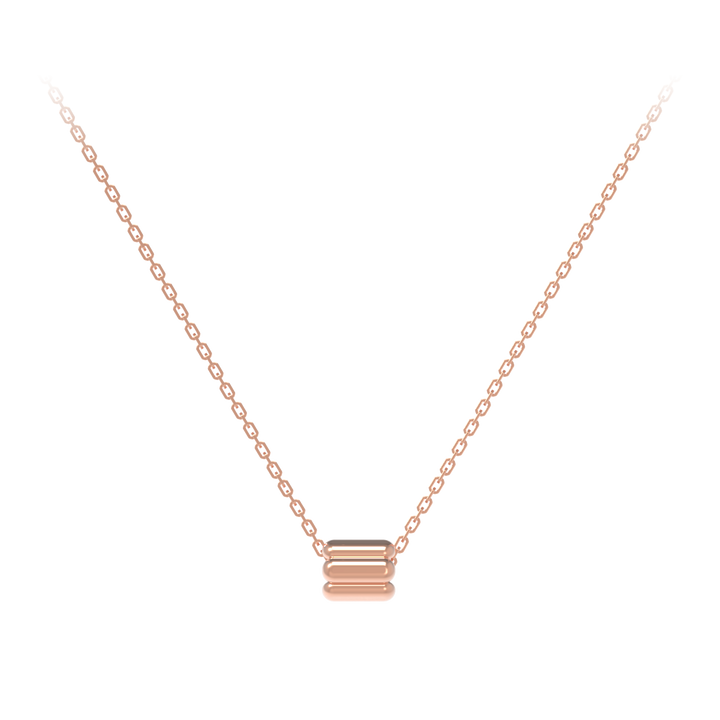 Leccornie Necklace Rose Gold