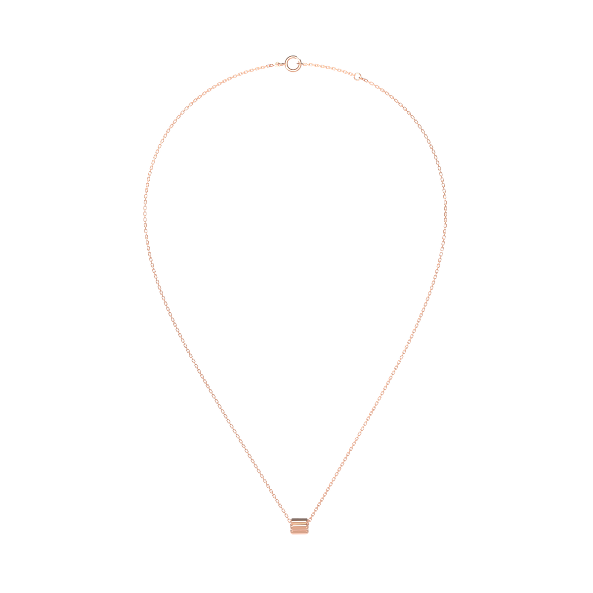 Leccornie Necklace Rose Gold