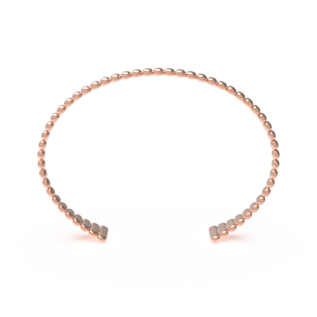 Leccornie Bangle Bracelet Rose Gold