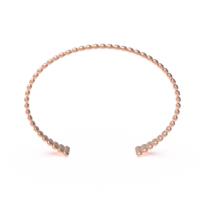 Leccornie Bangle Bracelet Rose Gold