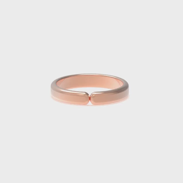 Leccornie Rose Gold Wedding Ring