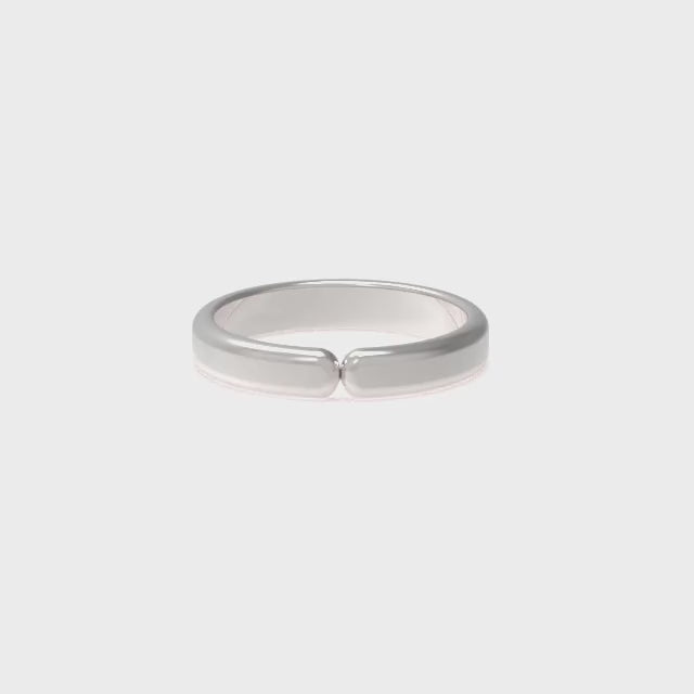 Leccornie White Gold Wedding Ring