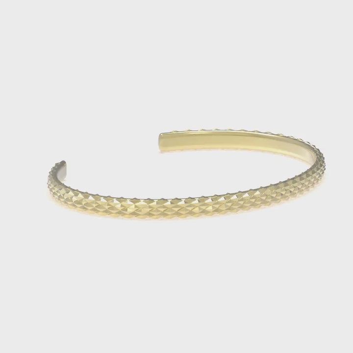 insieme hiems yellow gold bracelet